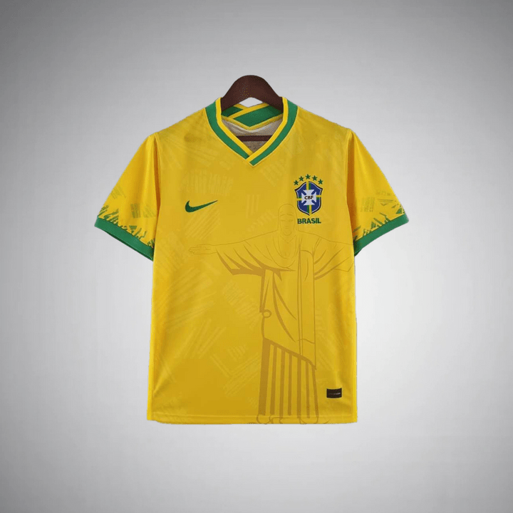 Brazil "The Redeemer" Special Kit - Premium Quality Jersey at FootballPrestige.com