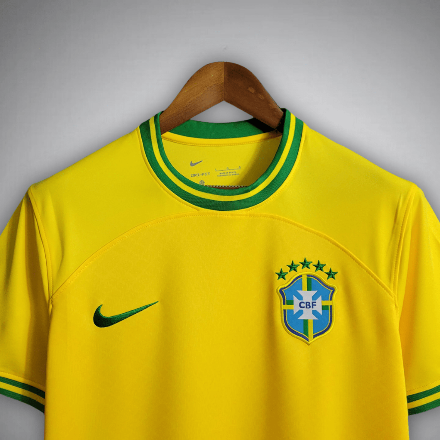 Brazil "Verde Ouro" Premium Kit - Premium Quality Jersey at FootballPrestige.com