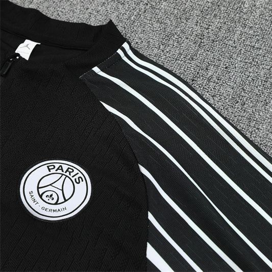 25/26 PSG x Jordan Black Tracksuit