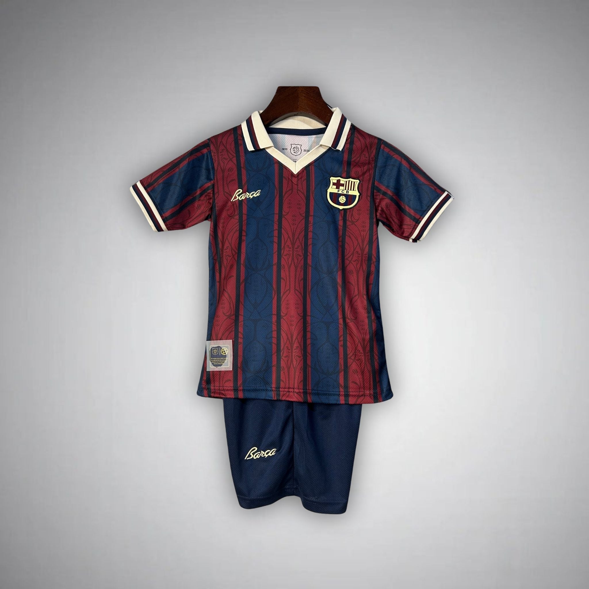 FC Barcelona "Catalan Roots" Premium Kids Size Kit - Premium Quality Jersey at FootballPrestige.com