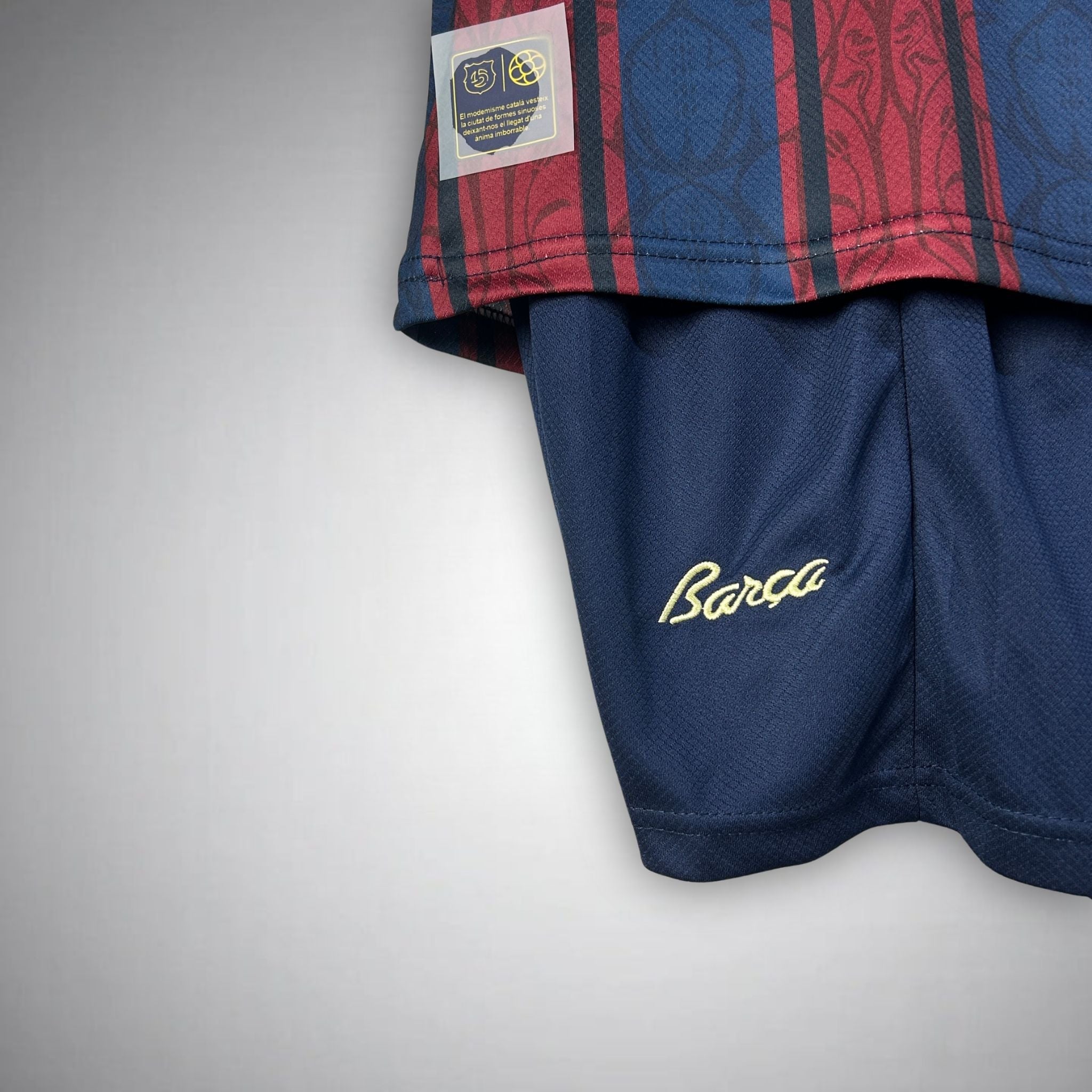 FC Barcelona "Catalan Roots" Premium Kids Size Kit - Premium Quality Jersey at FootballPrestige.com