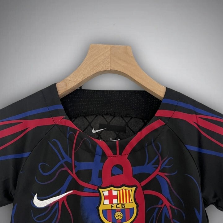 FC Barcelona Catalan Veins Kids Size Kit - Premium Quality Jersey at FootballPrestige.com