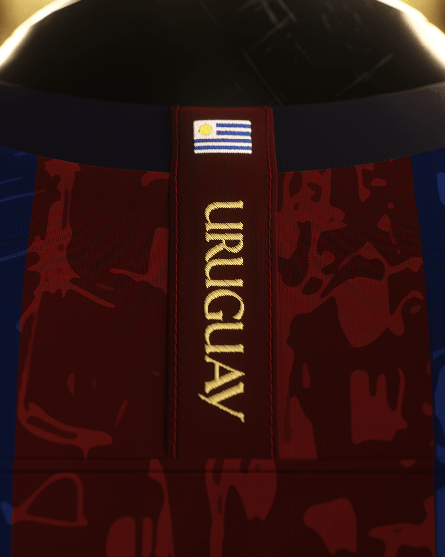 FC Barcelona "El Pistolero" Premium Kit - Premium Quality Jersey at FootballPrestige.com