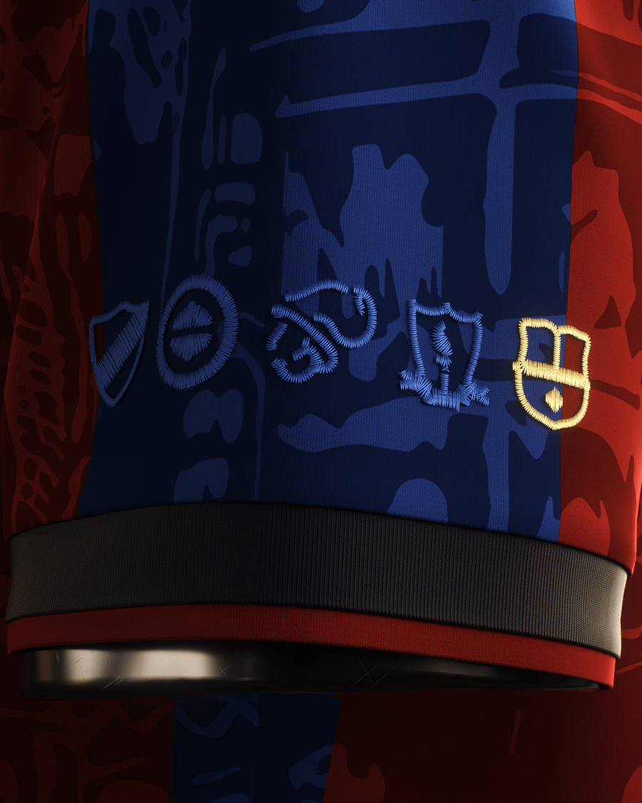 FC Barcelona "El Pistolero" Premium Kit - Premium Quality Jersey at FootballPrestige.com