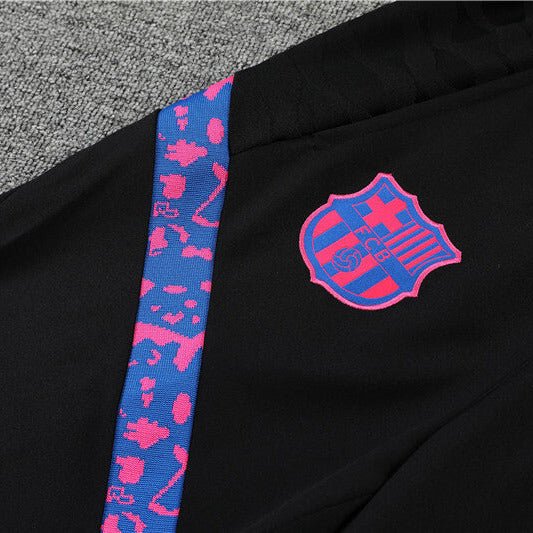 FC Barcelona "Marble Fade" Premium Kids Size Tracksuit - Premium Quality Jersey at FootballPrestige.com