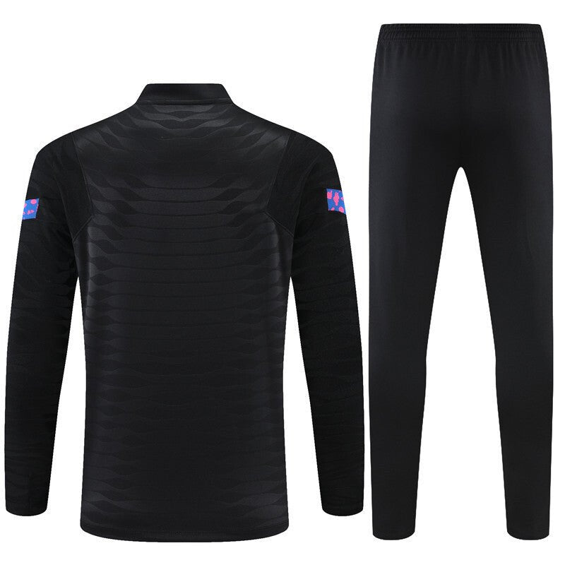 FC Barcelona "Marble Fade" Premium Kids Size Tracksuit - Premium Quality Jersey at FootballPrestige.com