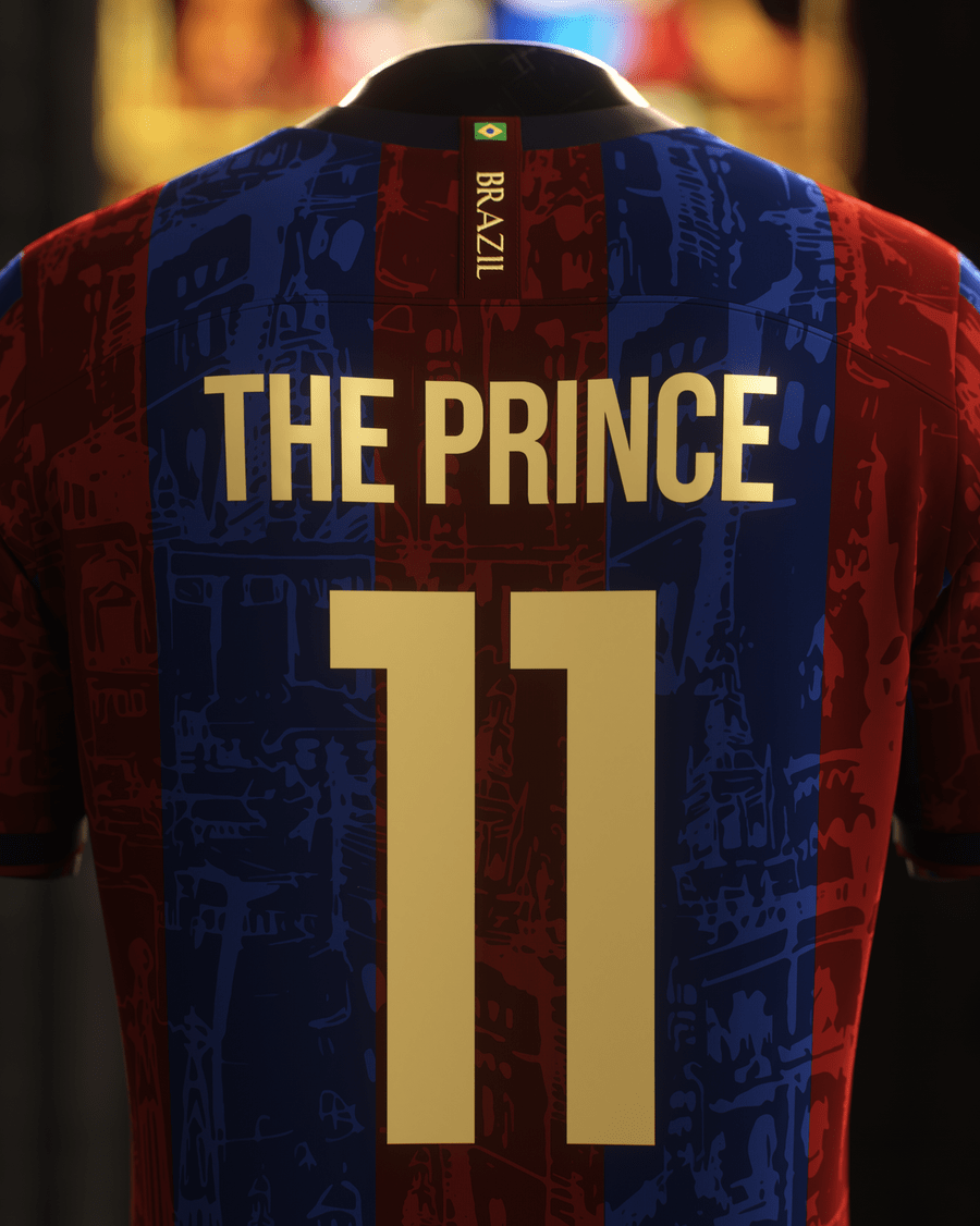 FC Barcelona "The Prince" Premium Kit - Premium Quality Jersey at FootballPrestige.com