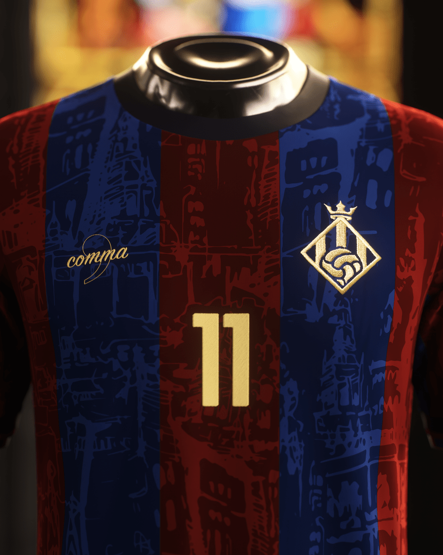 FC Barcelona "The Prince" Premium Kit - Premium Quality Jersey at FootballPrestige.com
