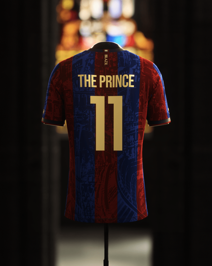 FC Barcelona "The Prince" Premium Kit - Premium Quality Jersey at FootballPrestige.com