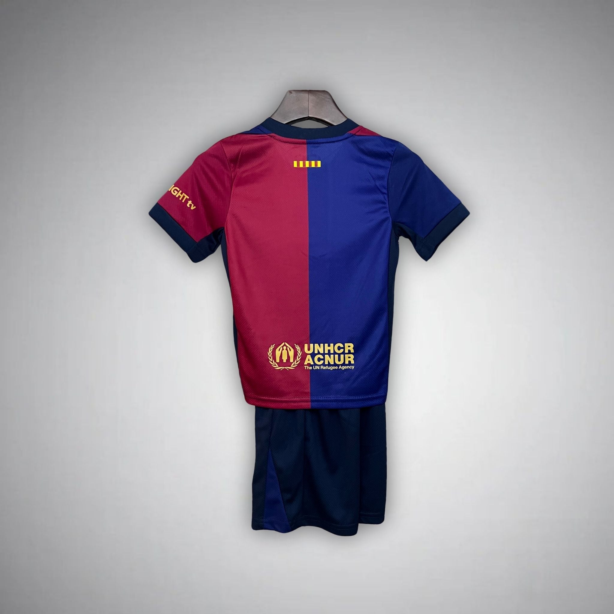 FC Barcelona x Cactus Jack Home Kids Size Kit - Premium Quality Jersey at FootballPrestige.com