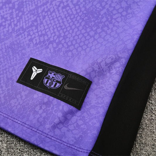 FC Barcelona x Mamba Premium Kids Size Tracksuit - Premium Quality Jersey at FootballPrestige.com