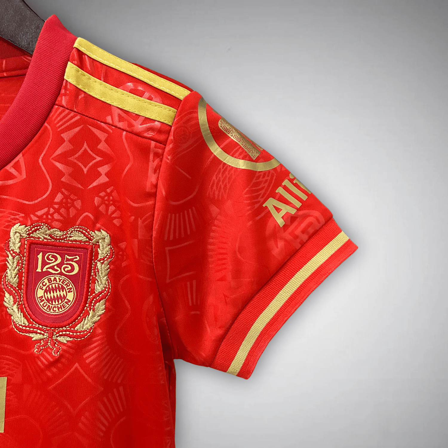 FC Bayern 125 Anniversary Kids Size Kit - Premium Quality Jersey at FootballPrestige.com