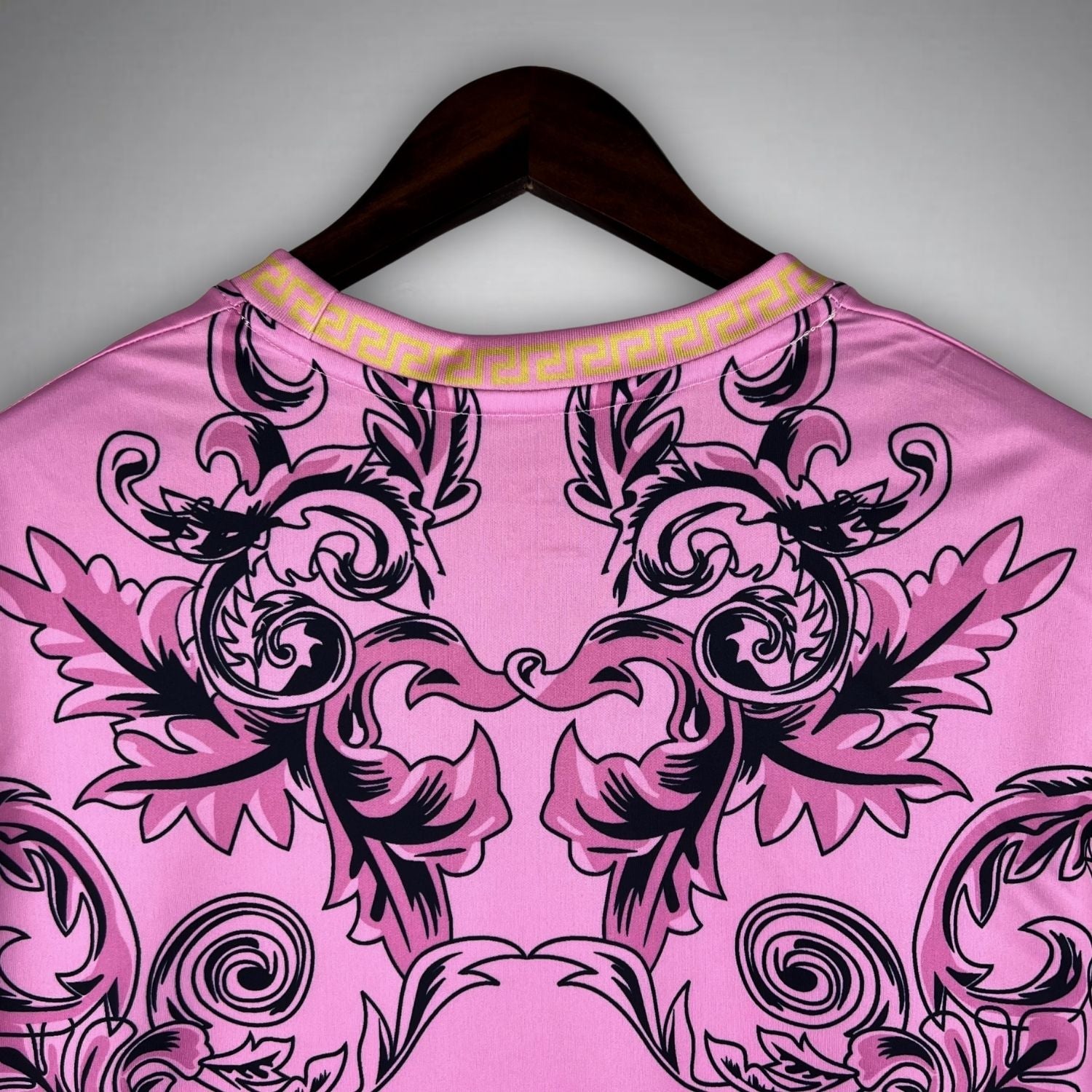 Italy "Versace" Premium Pink Kit - Premium Quality Jersey at FootballPrestige.com