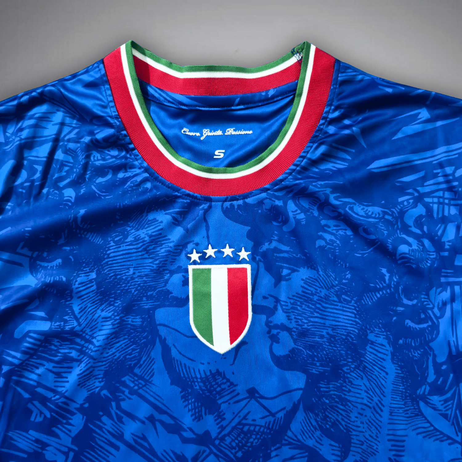 Italy "Vittoria Divina" Premium Kit - Premium Quality Jersey at FootballPrestige.com