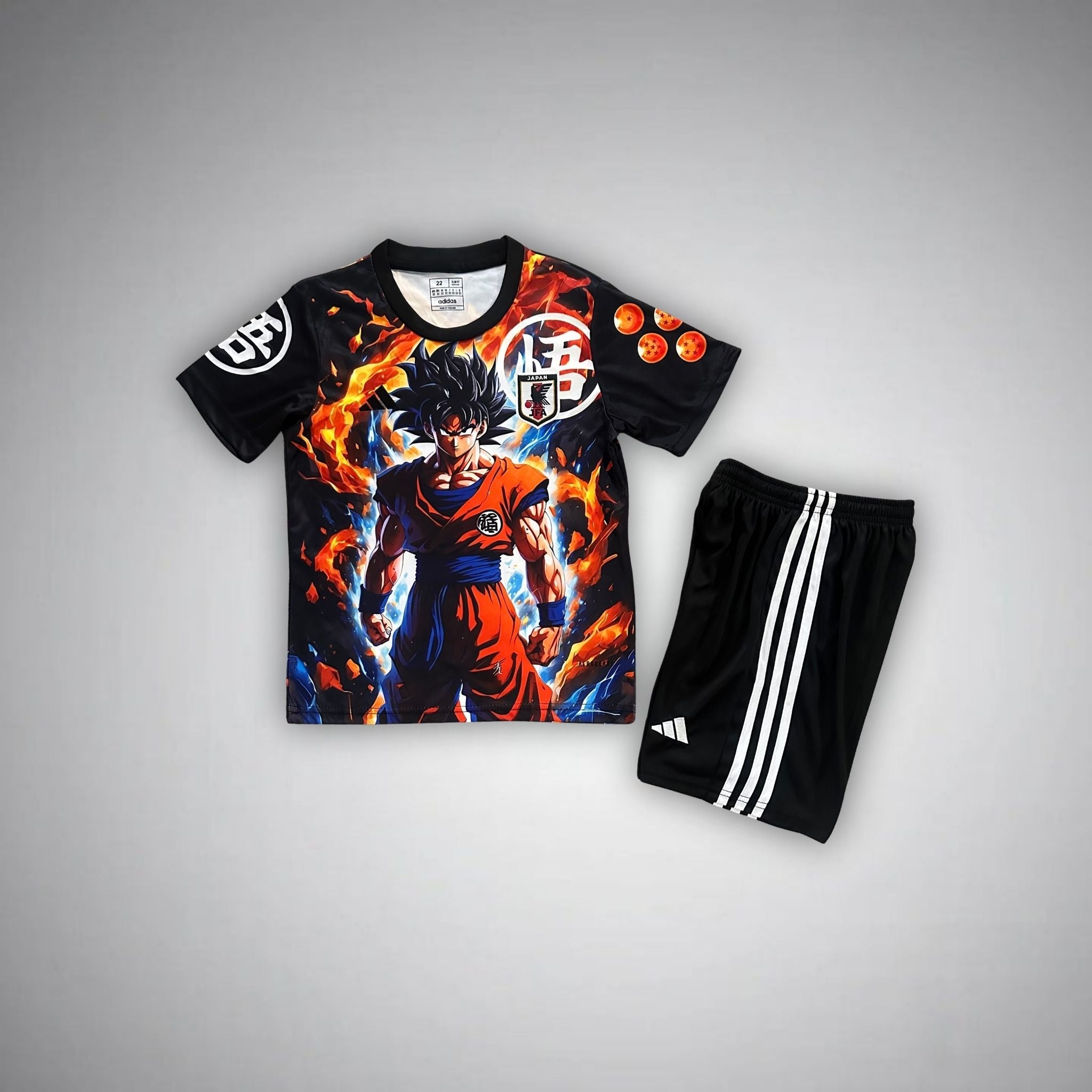 Japan "Dragon Ball Z" Premium Kids Size Kit - Premium Quality Jersey at FootballPrestige.com