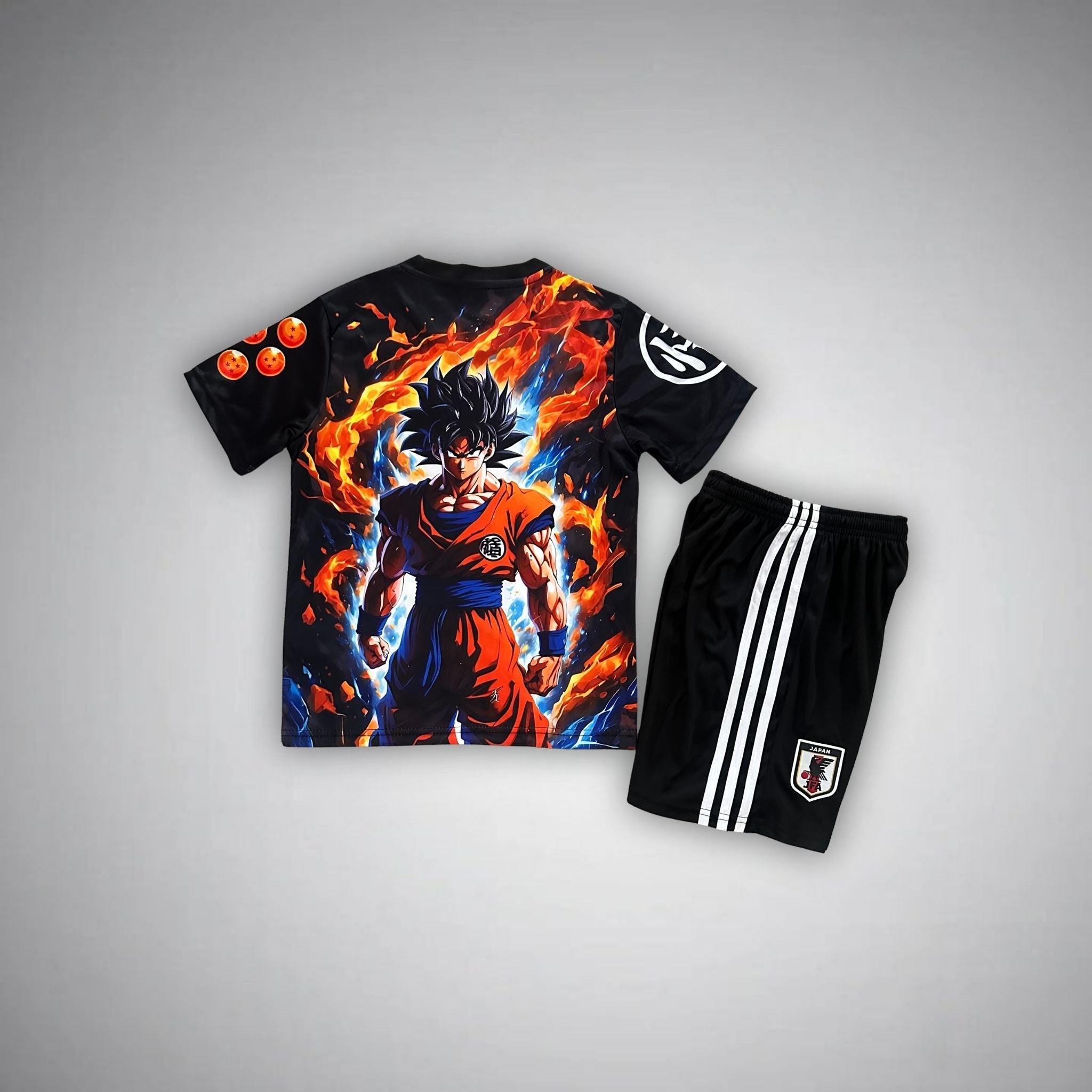 Japan "Dragon Ball Z" Premium Kids Size Kit - Premium Quality Jersey at FootballPrestige.com