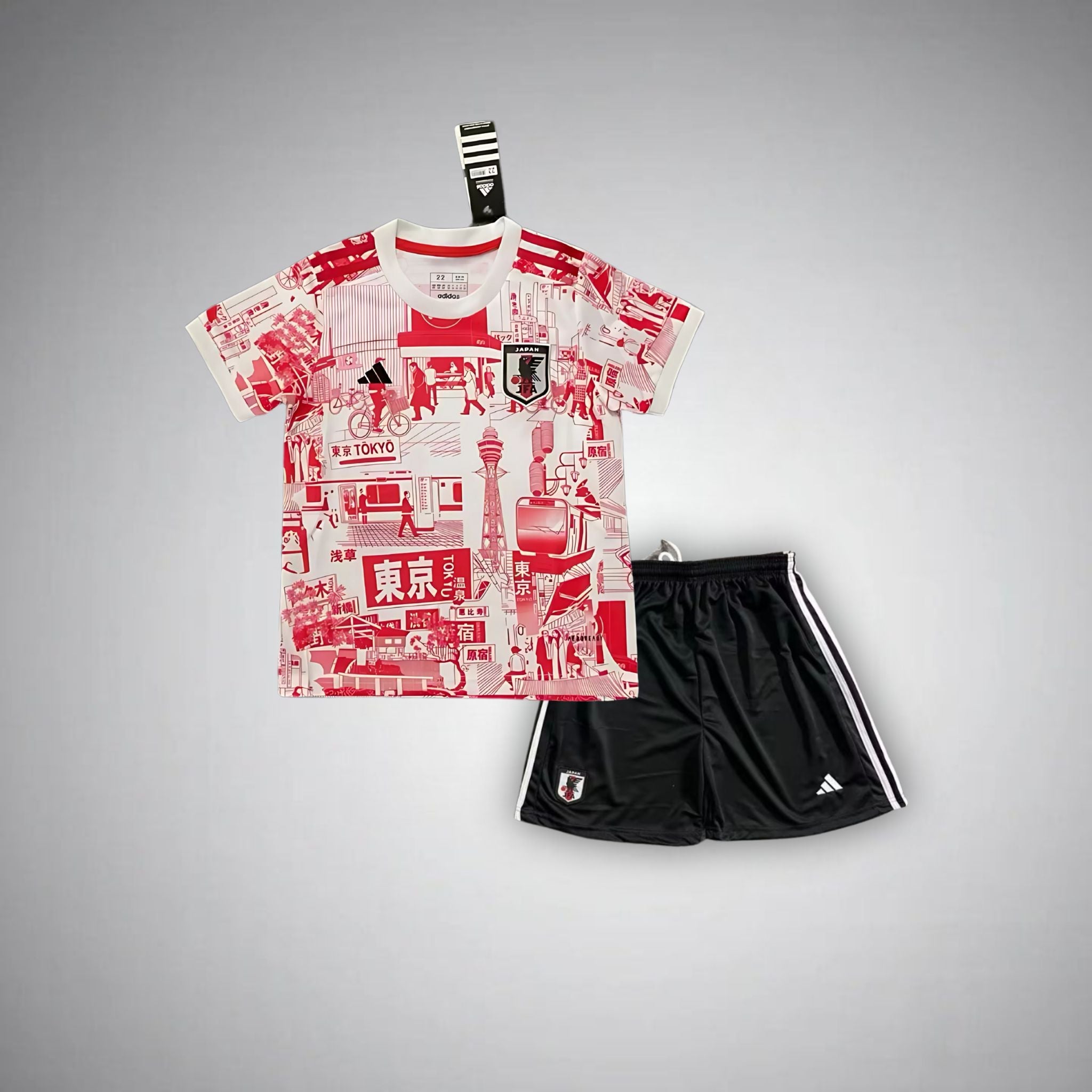 Japan "Edo Legacy" Premium Kids Size Kit - Premium Quality Jersey at FootballPrestige.com