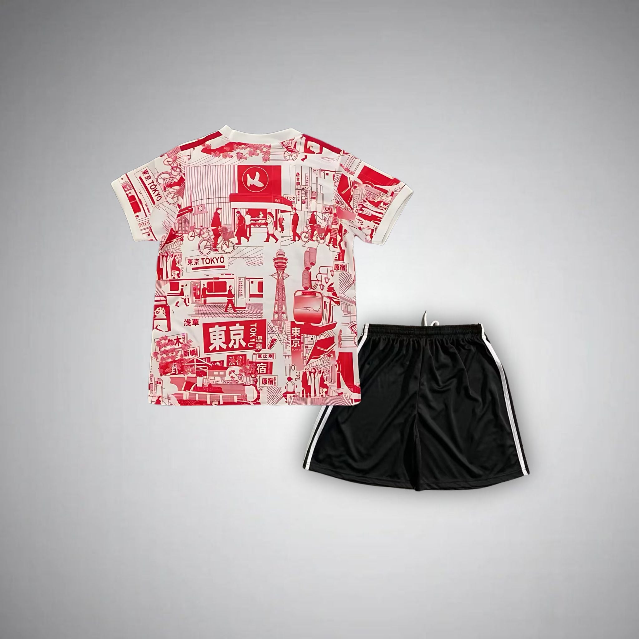 Japan "Edo Legacy" Premium Kids Size Kit - Premium Quality Jersey at FootballPrestige.com