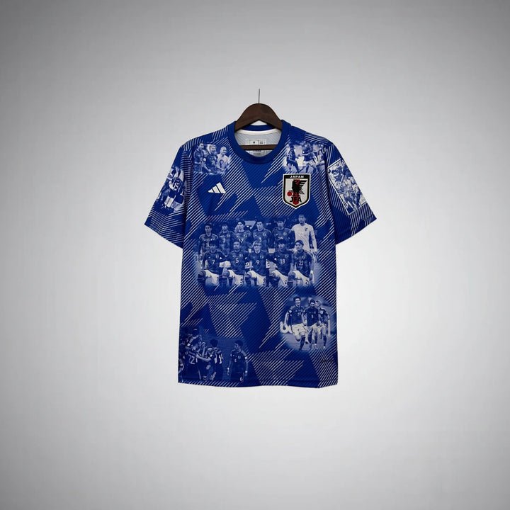 SAMURAI JAPAN ユニホーム RARE Japan Soccer Jersey Onimusha Samurai Concept Edition S