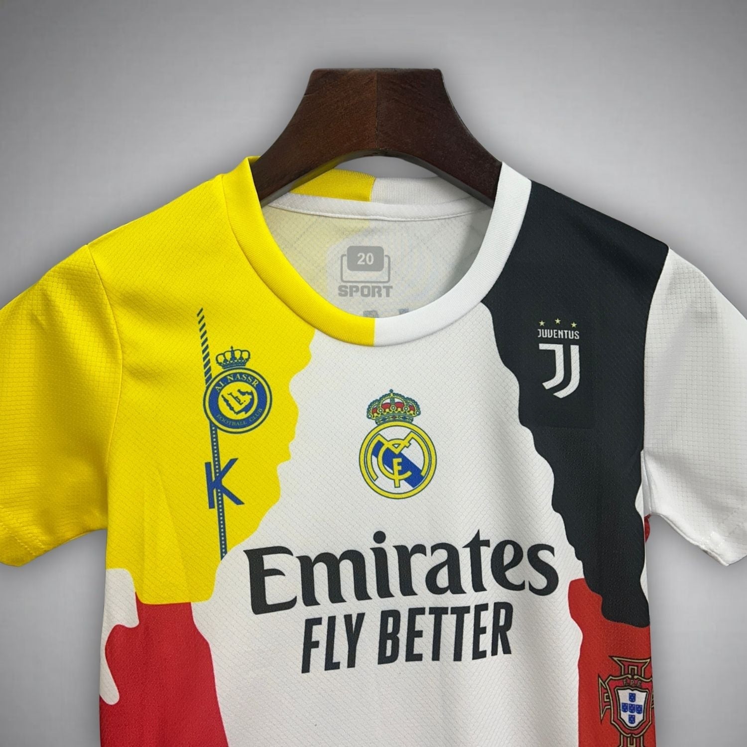 Legendary "Ronaldo" Premium Kids Size Kit - Premium Quality Jersey at FootballPrestige.com
