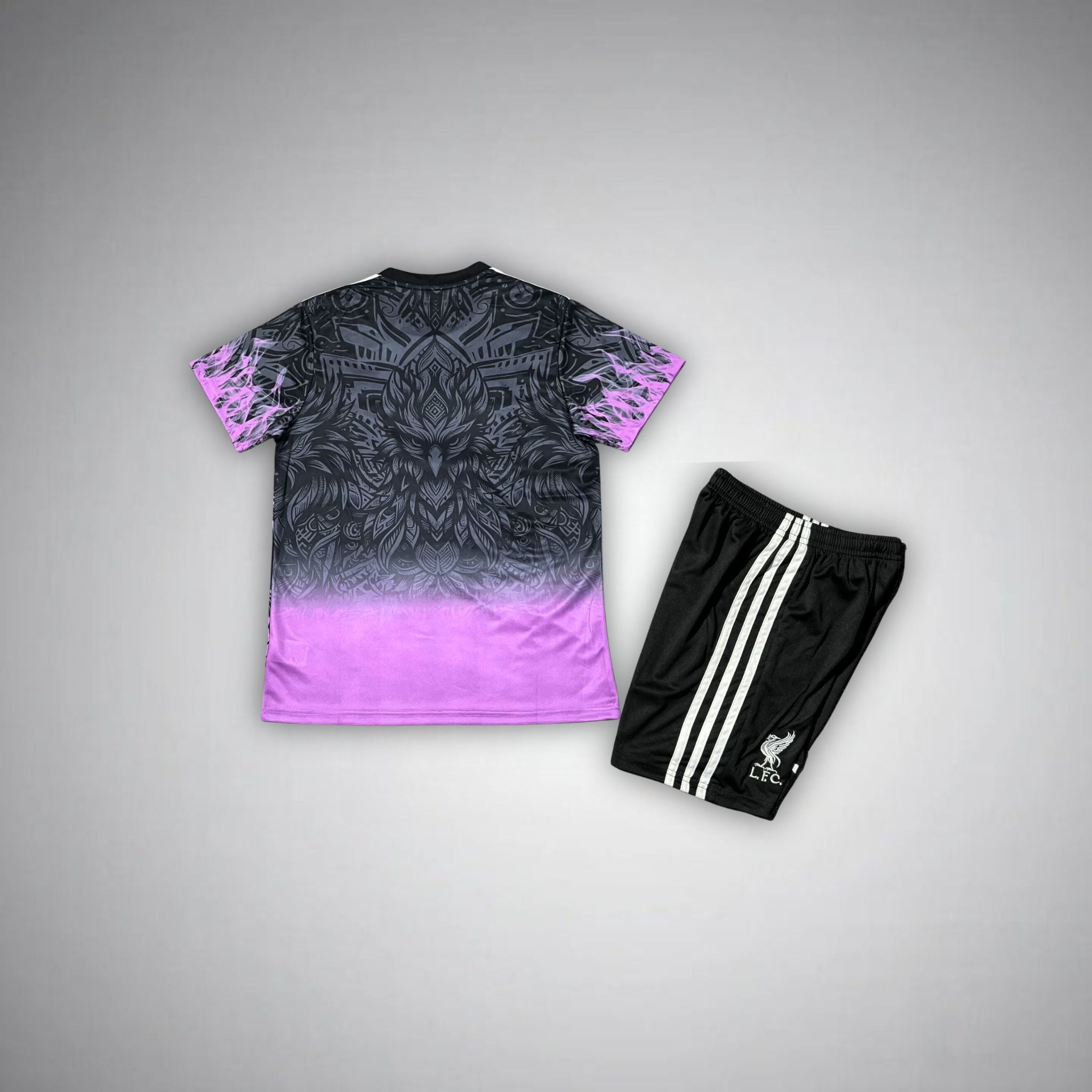 Liverpool "Galaxy Phoenix" Premium Kids Size Kit - Premium Quality Jersey at FootballPrestige.com