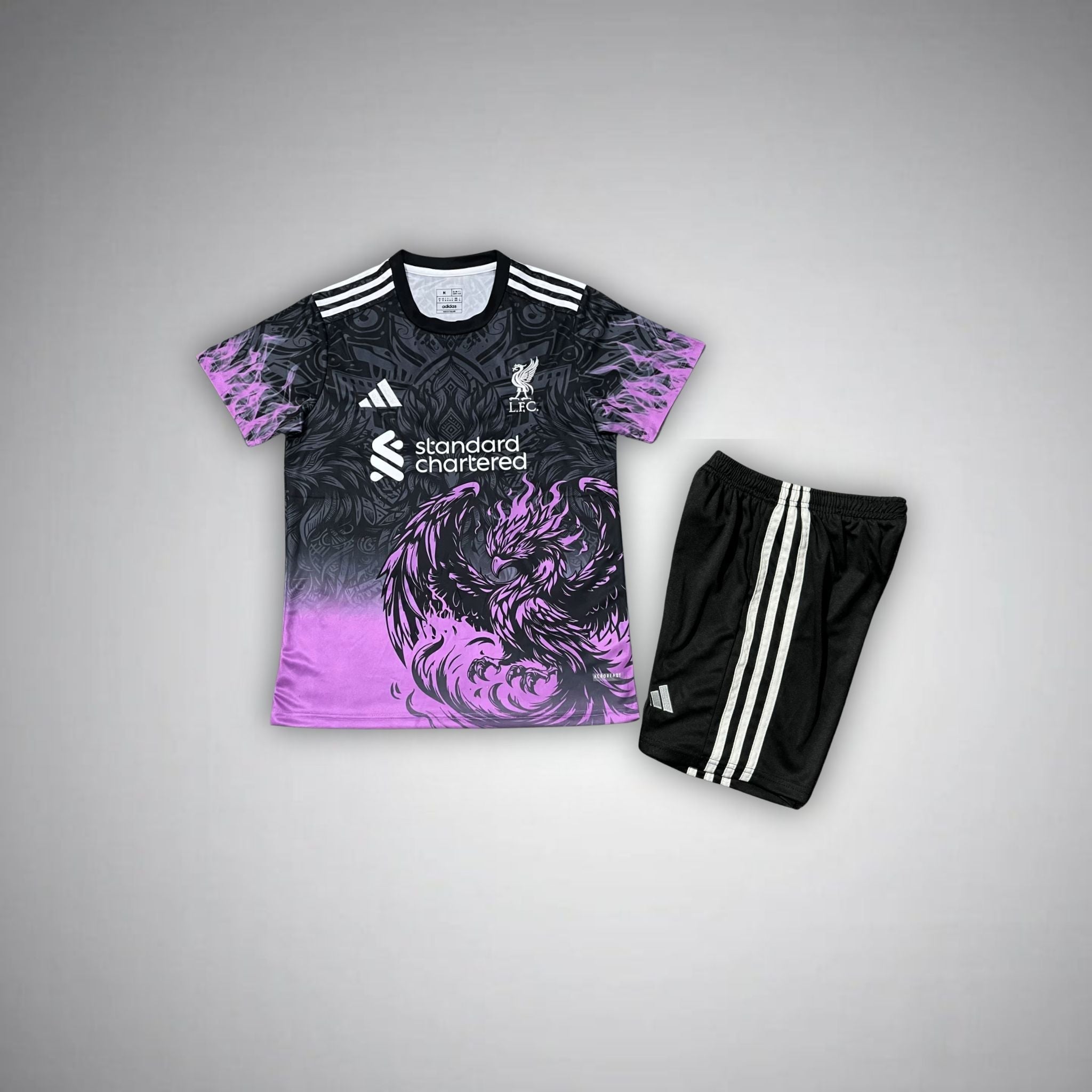 Liverpool "Galaxy Phoenix" Premium Kids Size Kit - Premium Quality Jersey at FootballPrestige.com