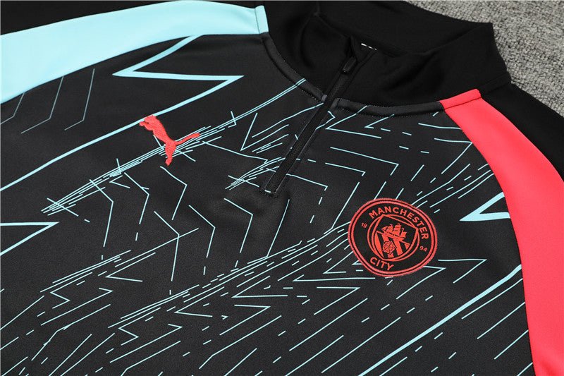 Manchester City "Lightning Sky" Premium Tracksuit - Premium Quality Jersey at FootballPrestige.com
