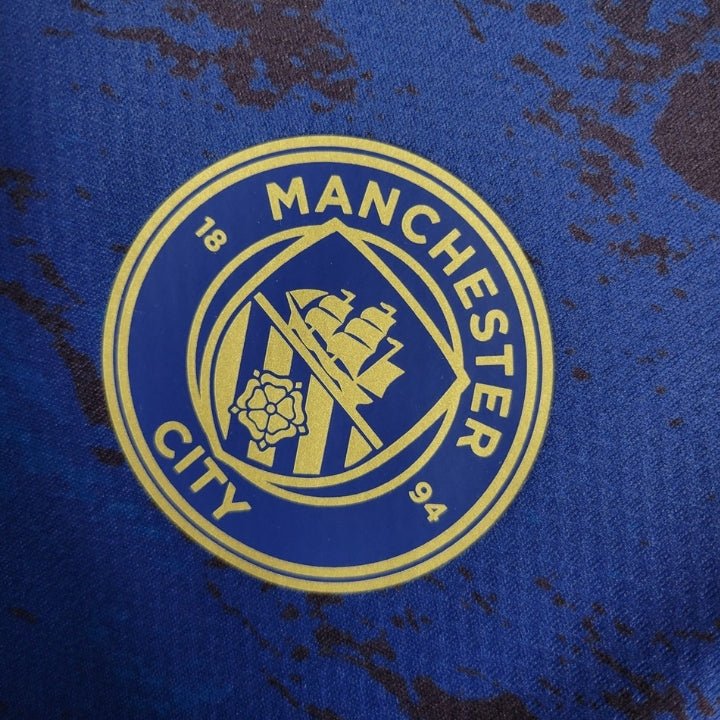 Manchester City "Navy Fusion" Premium Kit - Premium Quality Jersey at FootballPrestige.com