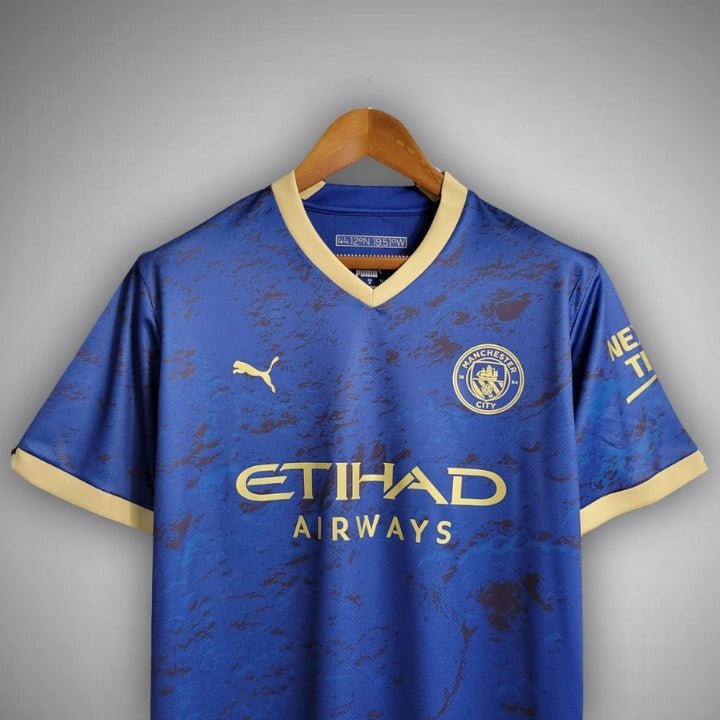 Manchester City "Navy Fusion" Premium Kit - Premium Quality Jersey at FootballPrestige.com