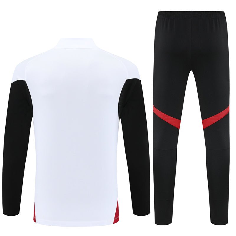 Manchester United "Arctic Redline" Premium Kids Size Tracksuit - Premium Quality Jersey at FootballPrestige.com