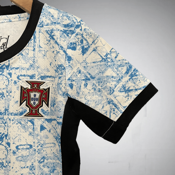 Portugal 2024 Away Kids Size Kit - Premium Quality Jersey at FootballPrestige.com