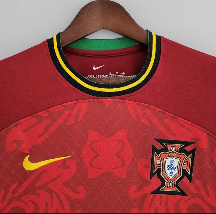 Portugal "Vermelho Fado" Special Kit - Premium Quality Jersey at FootballPrestige.com