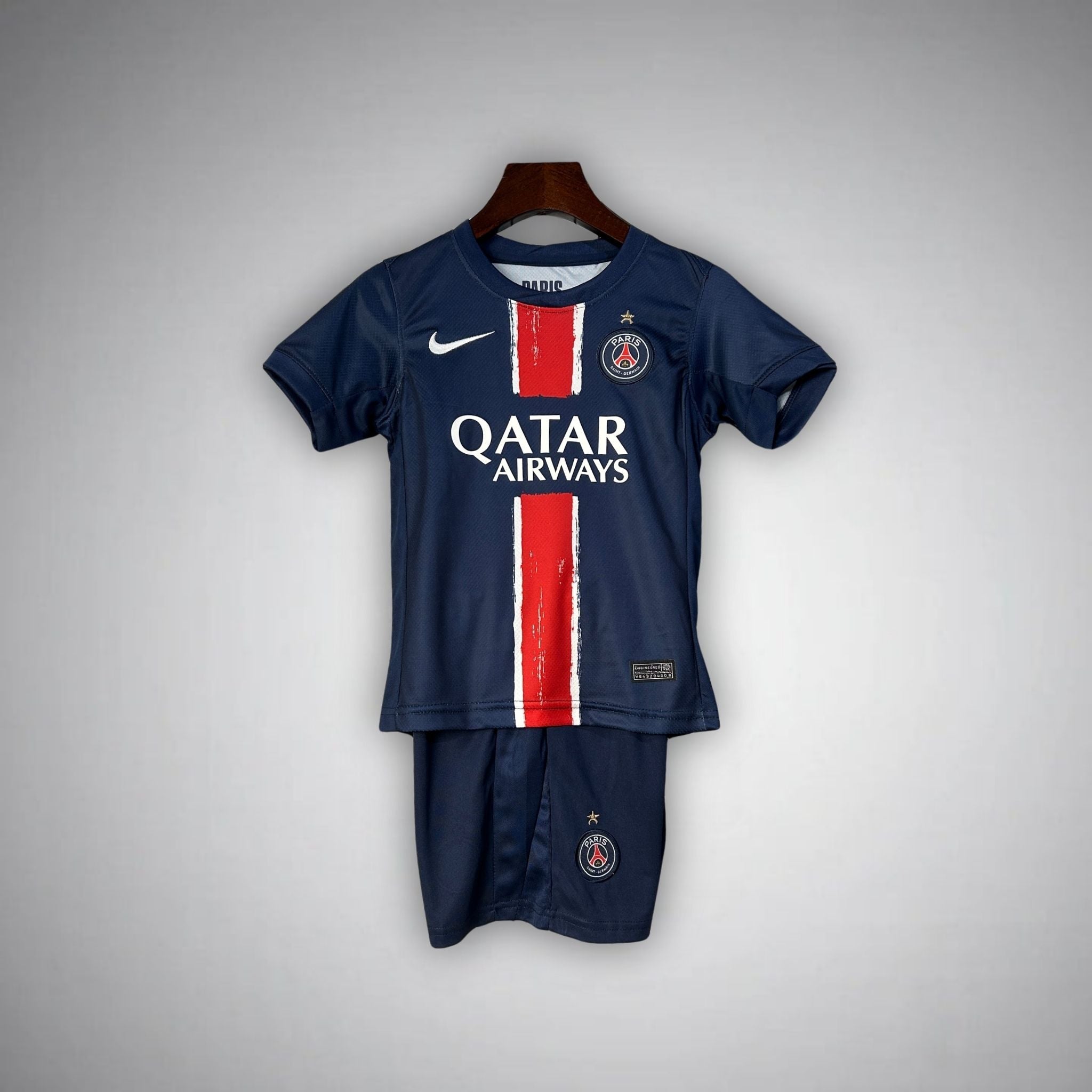 PSG "Champions 2025" Premium Kids Size Kit - Premium Quality Jersey at FootballPrestige.com