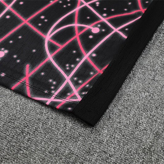 PSG "Stellar Grid" Premium Kids Size Tracksuit - Premium Quality Jersey at FootballPrestige.com