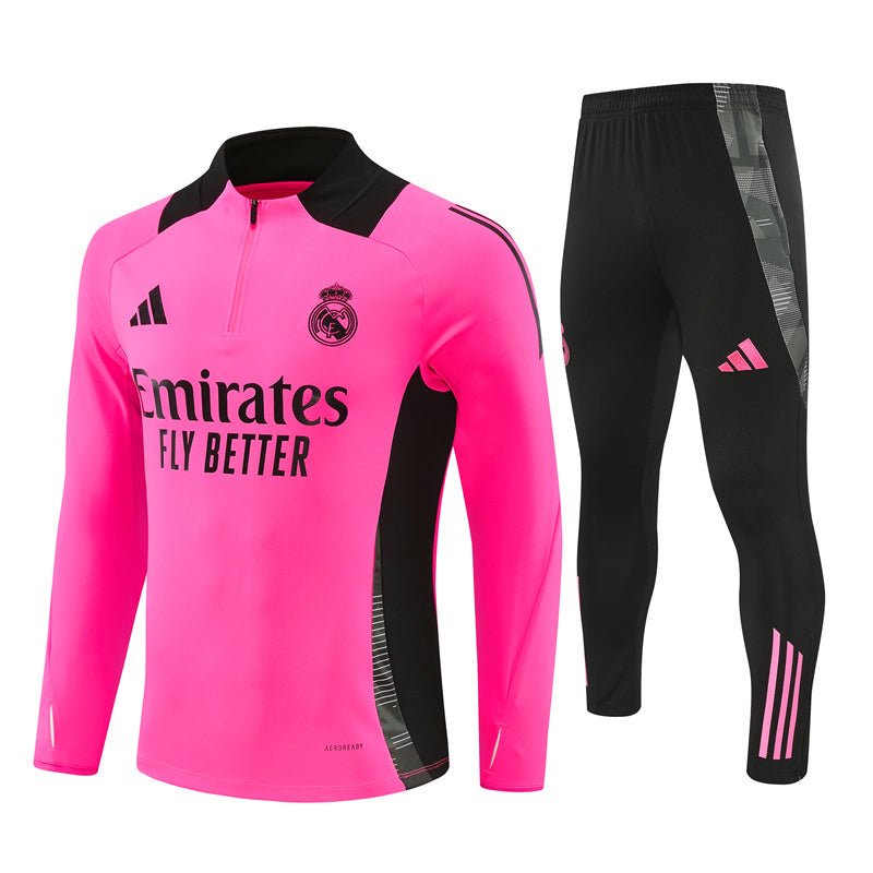 Real Madrid "Aurora Rose" Premium Tracksuit - Premium Quality Jersey at FootballPrestige.com