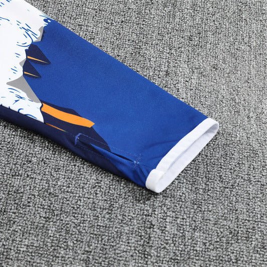 Real Madrid "Azul Reactor" Premium Tracksuit - Premium Quality Jersey at FootballPrestige.com