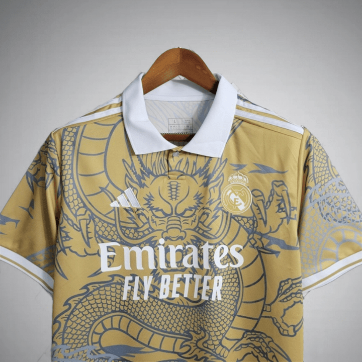 Real Madrid "Dragón Dorado" Special Kit - Premium Quality Jersey at FootballPrestige.com