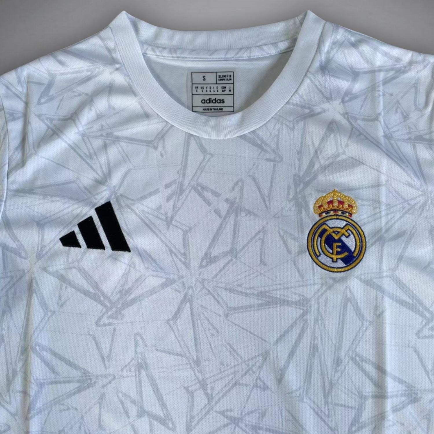 Real Madrid "White Armor" Premium Kit - Premium Quality Jersey at FootballPrestige.com