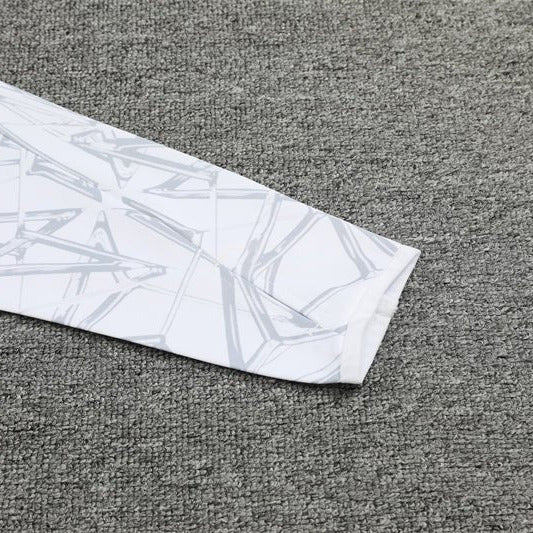 Real Madrid "White Armor" Premium Tracksuit - Premium Quality Jersey at FootballPrestige.com