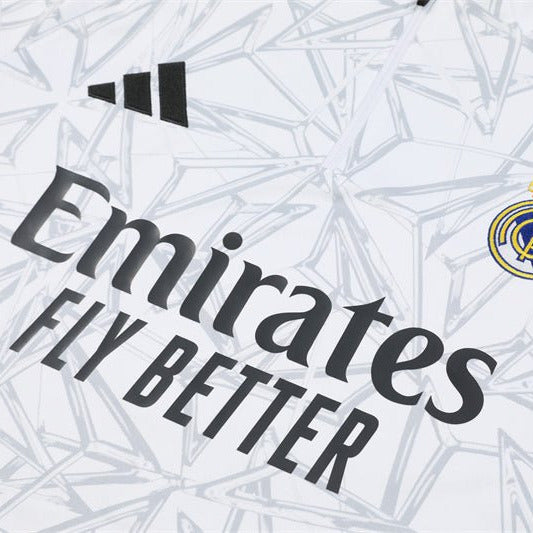 Real Madrid "White Armor" Premium Tracksuit - Premium Quality Jersey at FootballPrestige.com