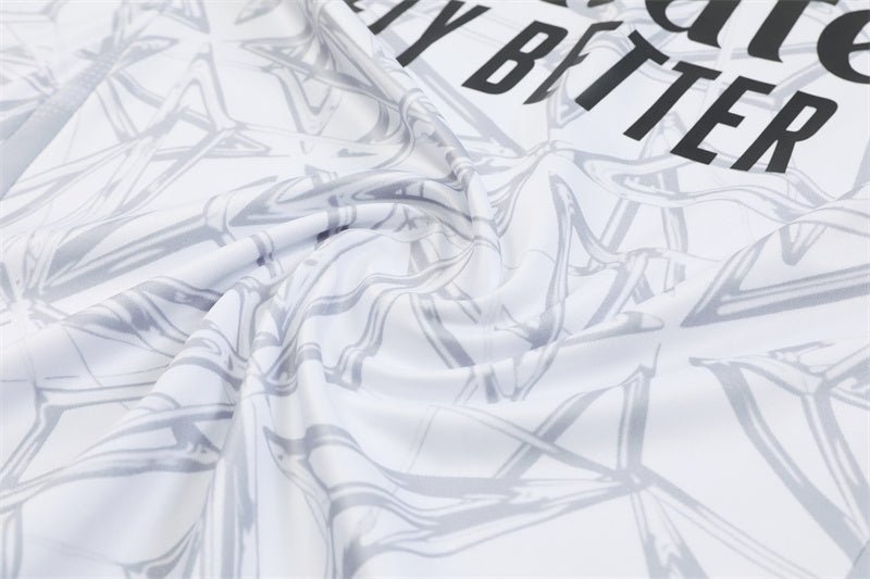 Real Madrid "White Armor" Premium Tracksuit - Premium Quality Jersey at FootballPrestige.com