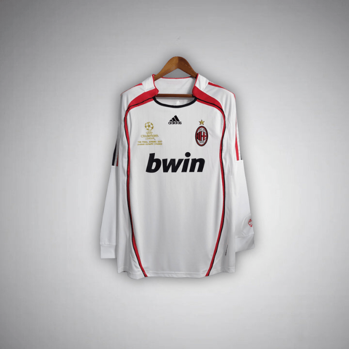 06/07 AC Milan Away Premium Long Sleeve Kit - Premium Quality Jersey at FootballPrestige.com