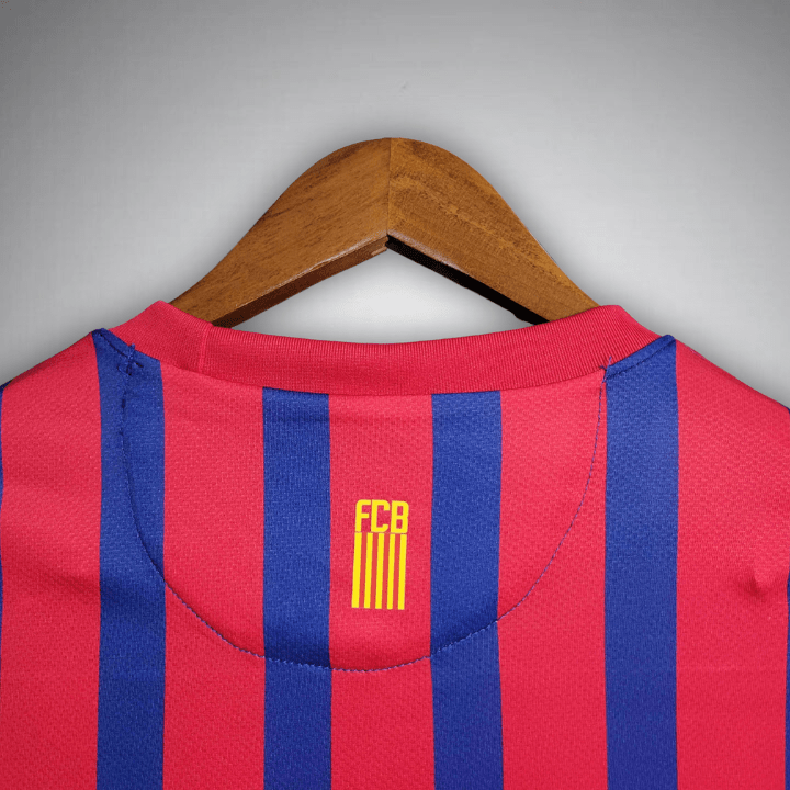 11/12 FC Barcelona Long Sleeve Home Kit - Premium Quality Jersey at FootballPrestige.com