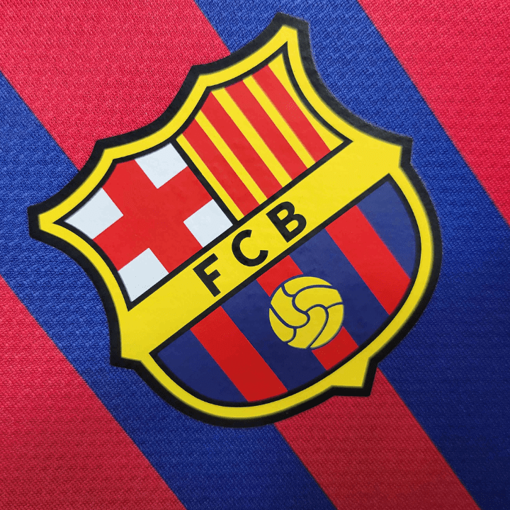 11/12 FC Barcelona Long Sleeve Home Kit - Premium Quality Jersey at FootballPrestige.com