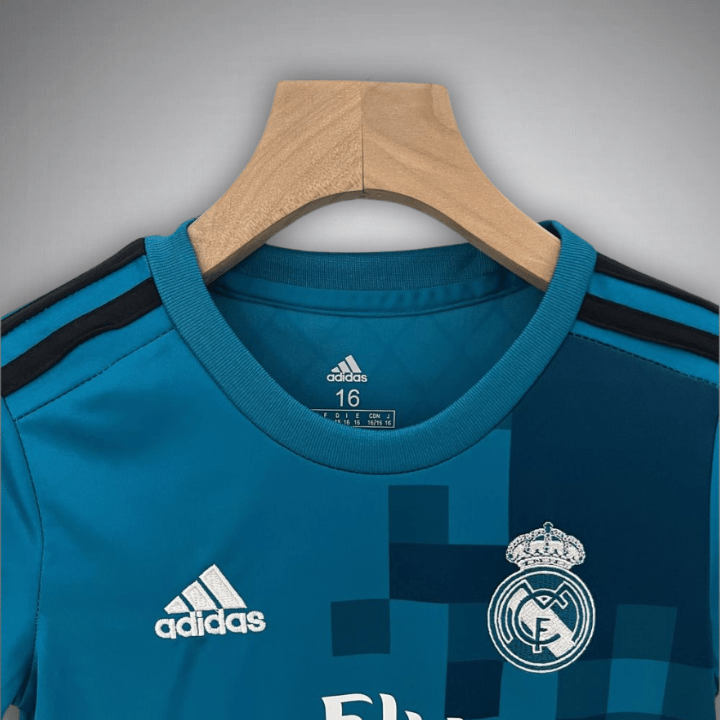 17/18 Real Madrid Third Premium Kids Size Kit - Premium Quality Jersey at FootballPrestige.com