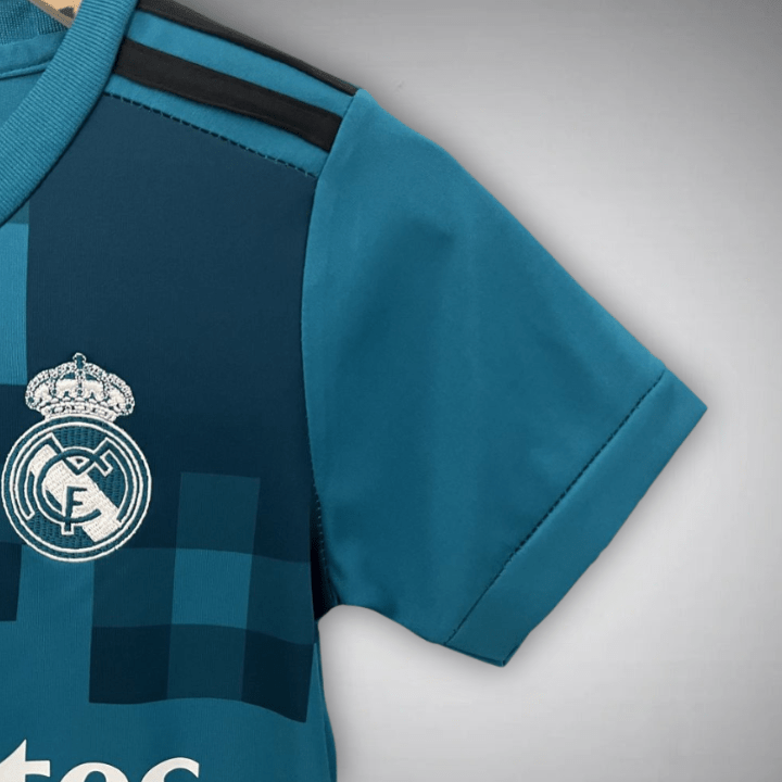 17/18 Real Madrid Third Premium Kids Size Kit - Premium Quality Jersey at FootballPrestige.com