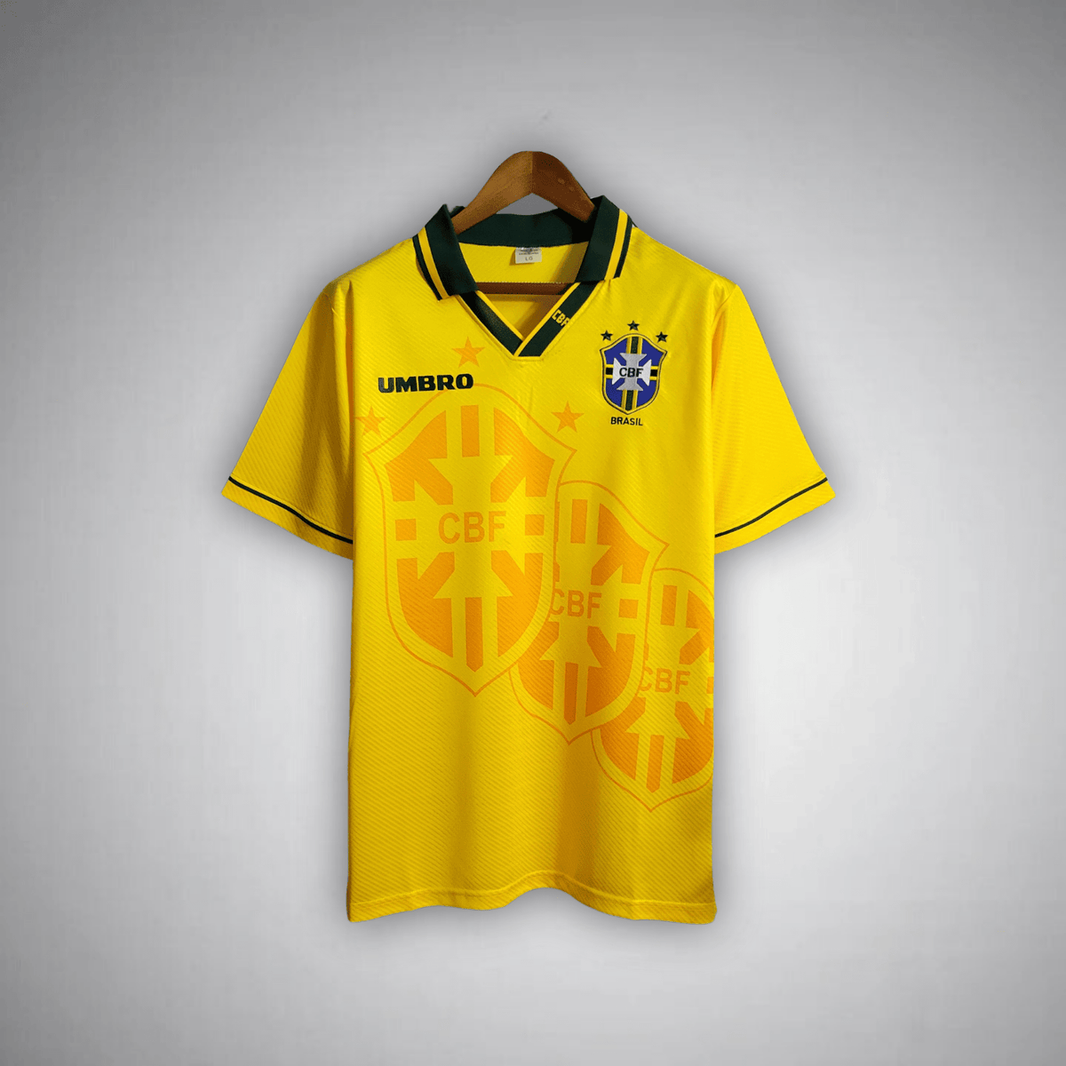 ウェア BRAZIL - 1994 (Home) 1994 Brazil Home Kit - 2025 Premium Quality