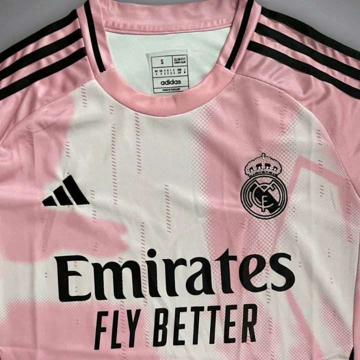 2025 Real Madrid "Ballet Rosé" Premium Kit - Premium Quality Jersey at FootballPrestige.com