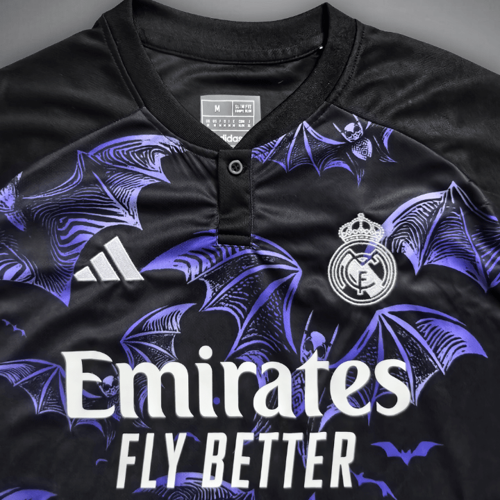 2025 Real Madrid "Bats Attack" Premium Kit - Premium Quality Jersey at FootballPrestige.com