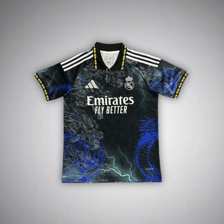 2025 Real Madrid "Blue Portal" Premium Kit - Premium Quality Jersey at FootballPrestige.com